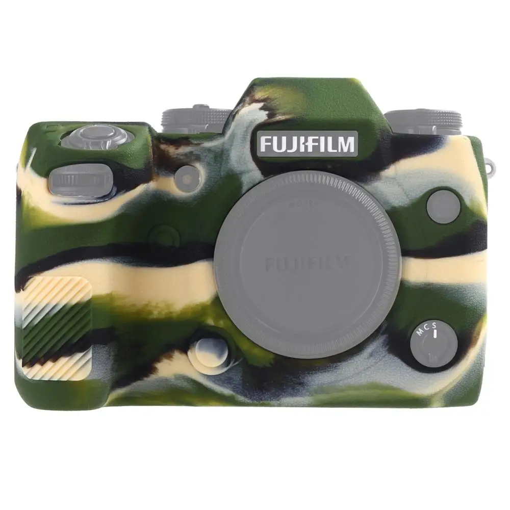 Чехол для камеры для цифровой камеры Fuji X-H1 XH1 с текстурой личи, защитный чехол для тела, защита для FUJIFILM XH1 X-H1