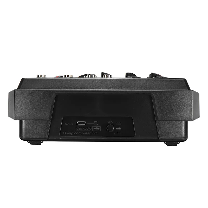 Rzs B4 Áudio Phối Bluetooth Gravação Placa De Som Telefone Transmissão Ao Vivo Dj K Música Ktv 4 Kênh Đào Usb/Pc Para Microfone Đồng