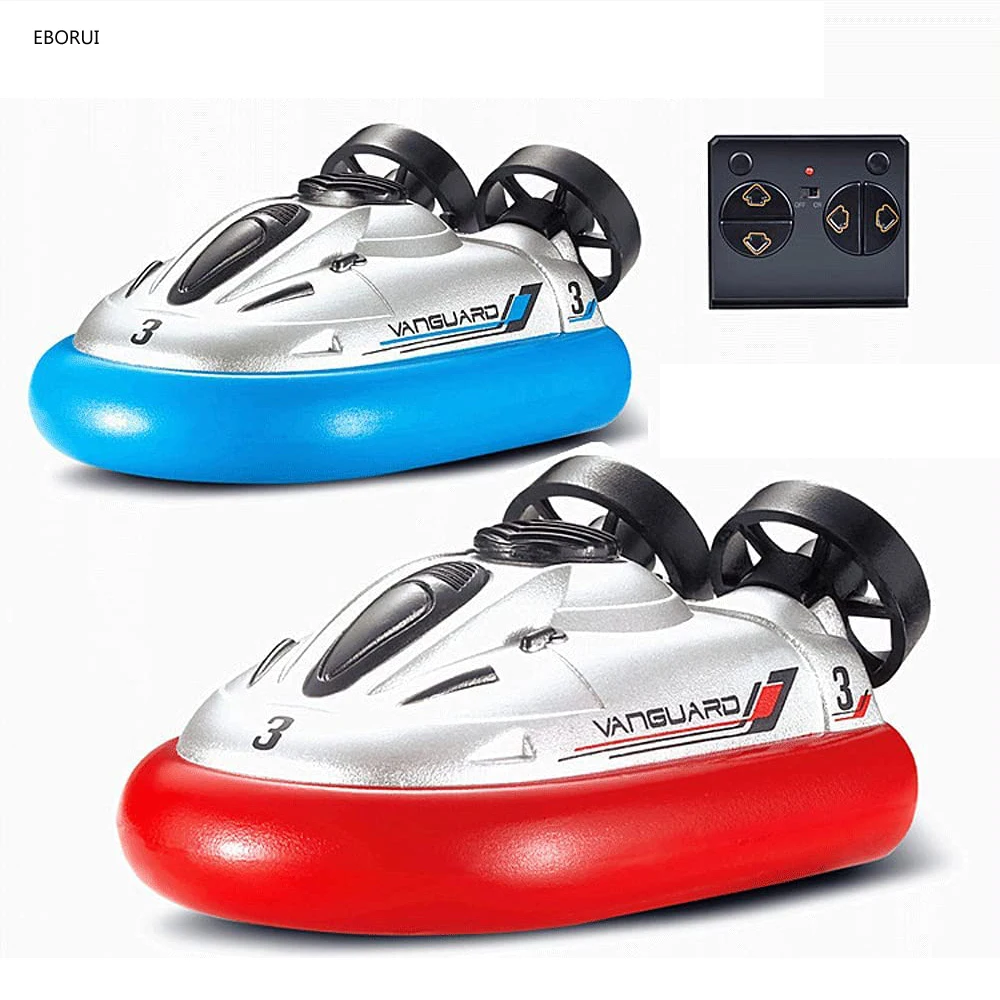 

Обновленная радиоуправляемая лодка Happycow 580 2,4G Mini RC Hovercraft дистанционное управление лодка скоростная доставка подарок для детей на открытом воздухе бассейн и озеро