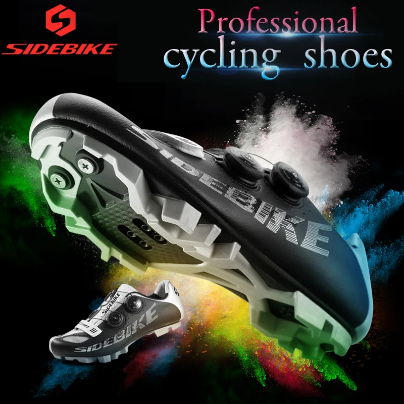 Sidebike MTB cycling Shoes Self-lock shoes Ultralight bike Shoes Mountain Bike Athletic Riding Shoes Zapatillas Ciclismo