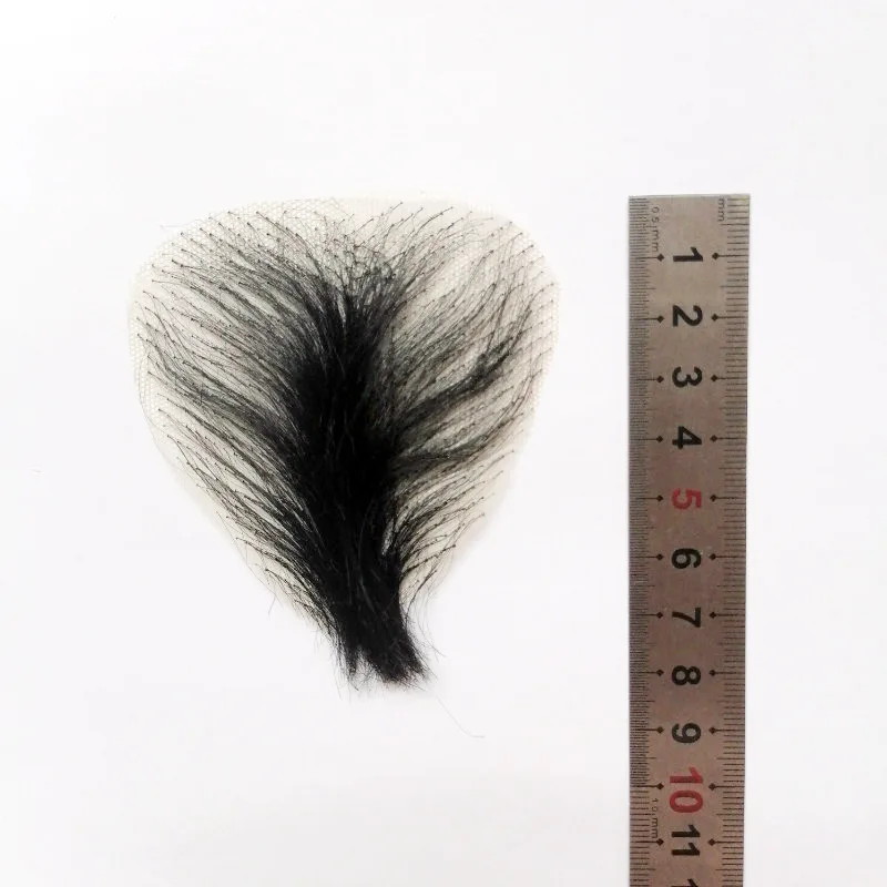 Realistic Non-trace Stick Pubic Hair for Sex Dolls Natural Body Hair Sex Toy Accessories Pubic Hair Patch Stick for Love Doll