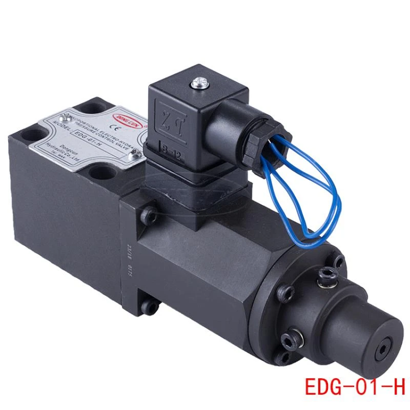 EDG-01-C/H Electromagnetic Single/double Proportional Valve Pressure Valve Pressure Head Proportional Valve 250Kgf/cm2L/min