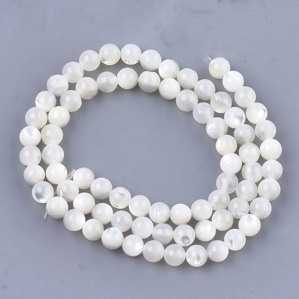 1Strand Natural Freshwater Shell Pearl Beads Strands for jewelry making DIY Bracelet Necklace Women Fashion jewelry Accessories