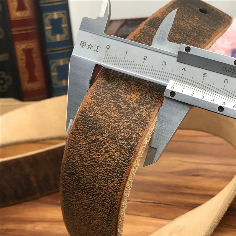 3,8 cm Top Geauine Ledergürtel ohne Schnalle Mann Gürtel Ceinture Homme Herren Ledergürtel ohne Schnallen für Männer 105-125cm sp05 – Detail 35