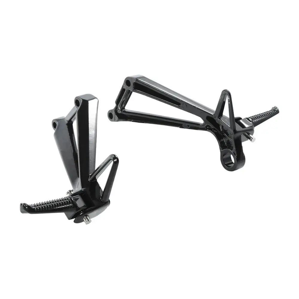 Motorcycle Aluminum Rear Passenger FootPeg Footrest Bracket Set For YAMAHA YZF R3 YZF-R3 2015-2023 MT03 2020-2022 2021