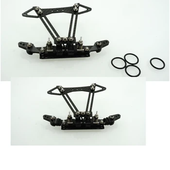 Shipping free carbon pivot set swing fish car front MS/MSL chassis suspension carbon anchor set mini 4wd spring for tamiya car