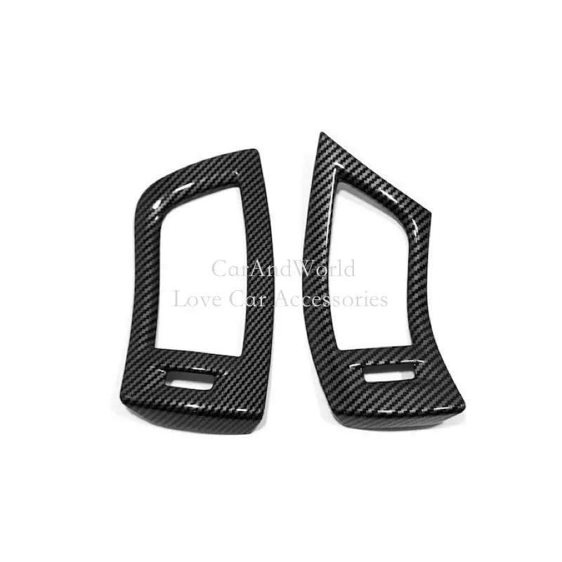 

For Toyota Alphard Vellfire LHD 2015-2021 Left Right Console Air Condition Outlet Vent Frame Cover Trims Chrome ​Car Accessories
