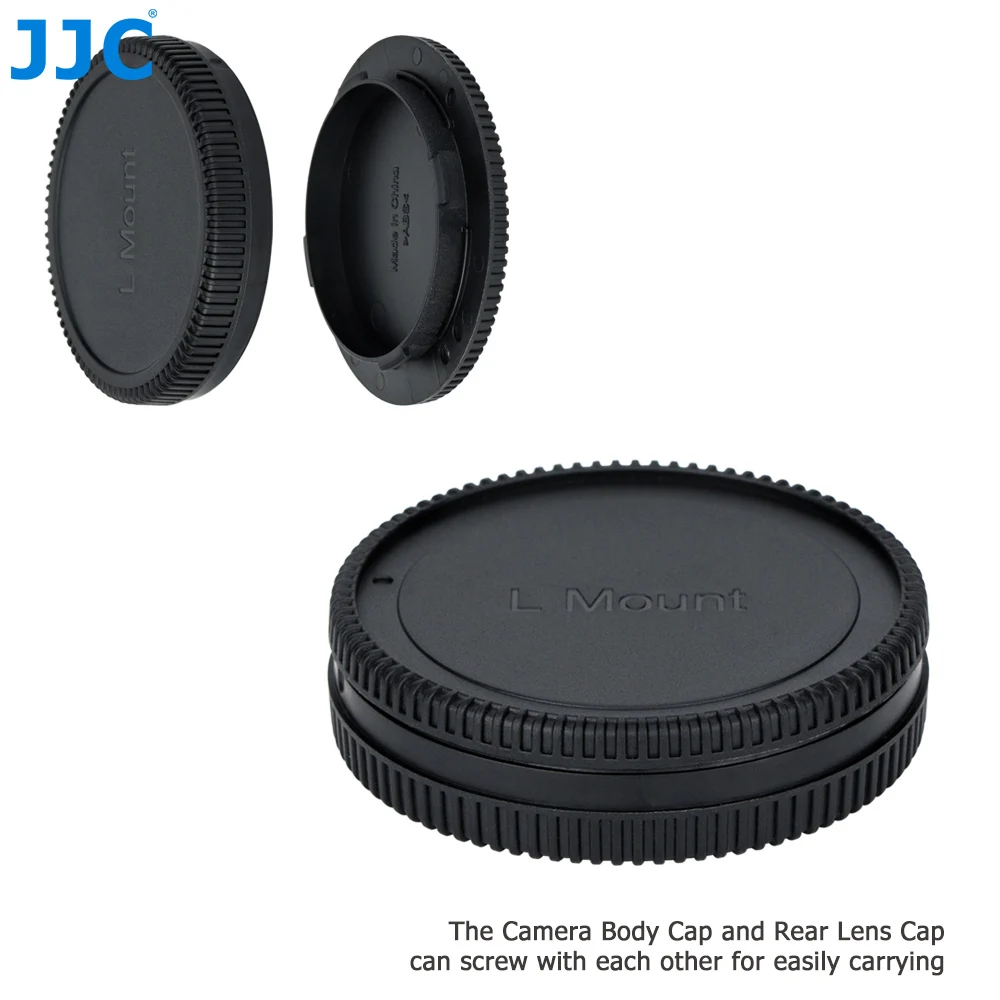 

JJC Camera Body Cap Rear Lens Cap Cover Leica SL Leica CL Panasonic Lumix DC-S5M2 DC-S5 S9 S5 II S5 IIX S1 S1R S1H Sigma FP