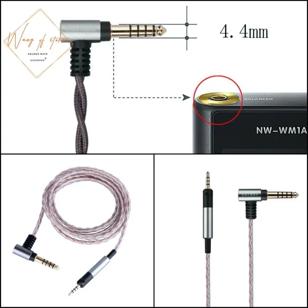 

4.4mm 3.5mm 2.5mm BALANCED Audio Cable For Sennheiser HD 595 558 518 598 Cs SE SR HD 599 569 579 HD 2.30i 2.20S 2.30g Headphones