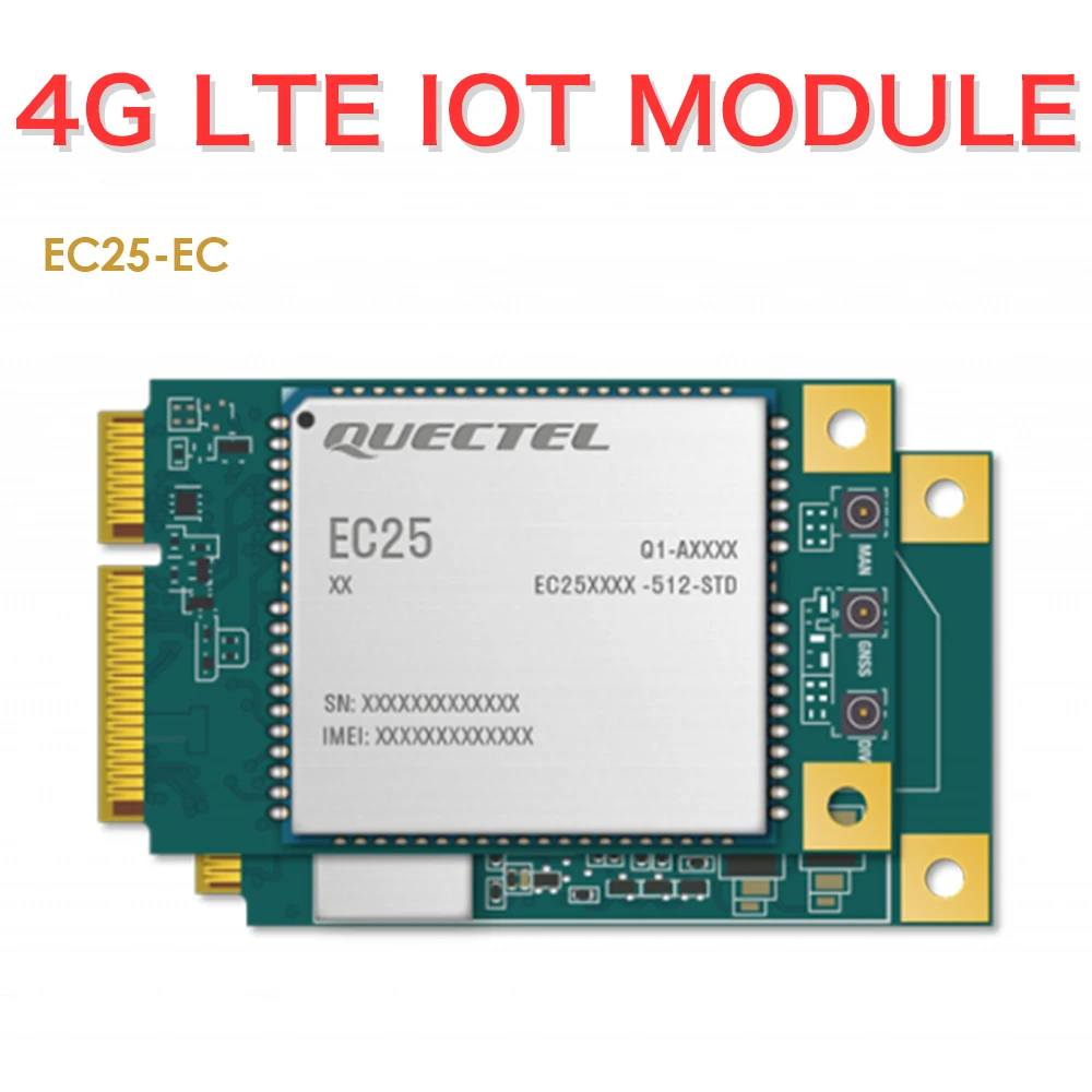 EC25 EC25-EC/EC25EC-MINIPCIE 4G LTE IOT/M2M-Optimized Cat 4 Module For EMEA, Korea, Thailand, India