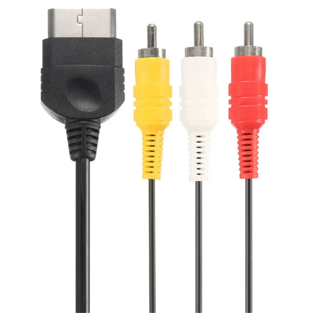 1x 6FT AV Audio Video Composite Cable Cord RCA Cable for XBOX CLASSIC 1 Standard-definition TV or Monitor ONLENY