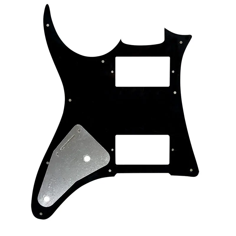 Black 3 Ply Pickguard for 10 Hole Screws MIJ Ibanez RGX20 Guitar Pickguard Humbucker HH Pickup Scratch Plate Guitar Accessories