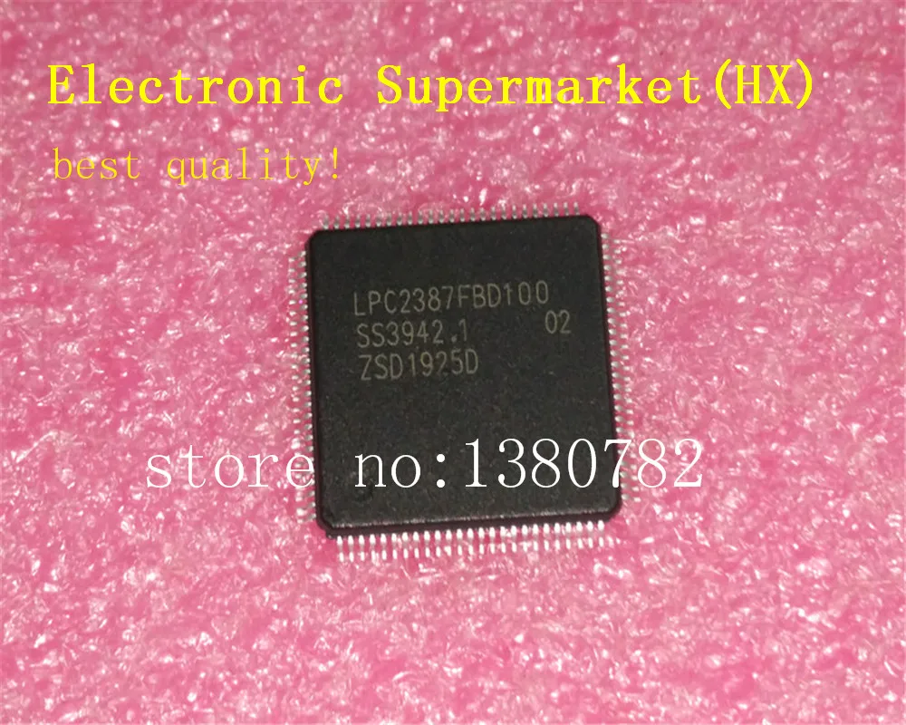 

Free shipping 10pcs/lots LPC2387FBD100 LPC2387 QFP-100 IC In stock!