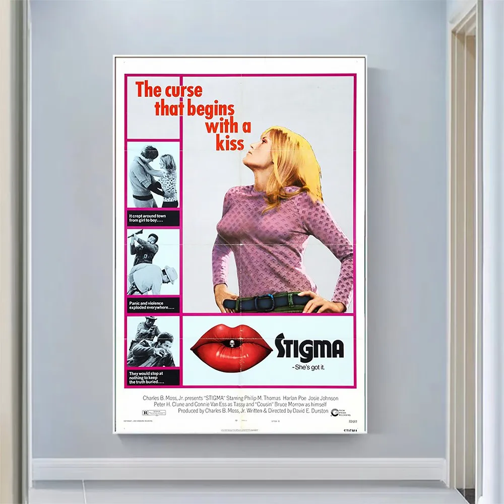 

V2035 Stigma (2) Vintage Classic Movie Wall Silk Cloth HD Poster Art Home Decoration Gift