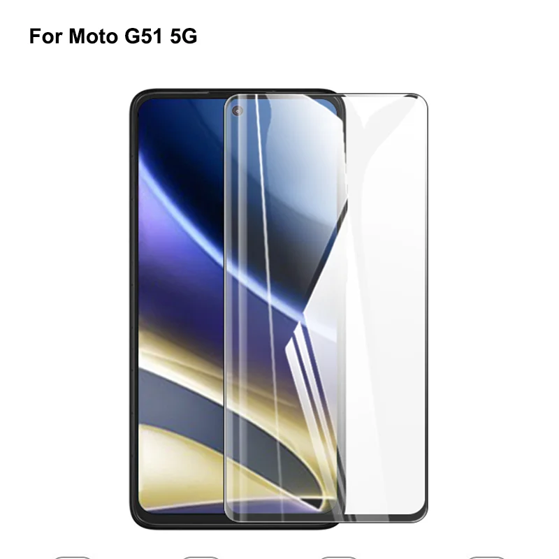 2PCS For Moto G51 5…