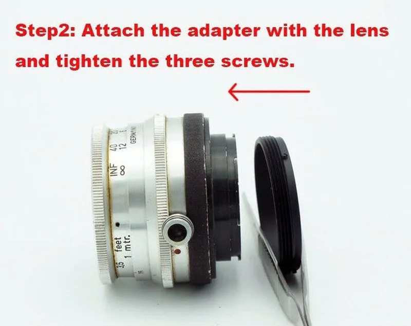 EXA-M42 كاميرا انفصال 3 بت محول حلقة ل Exakta عدسة إلى M42 برغي جبل