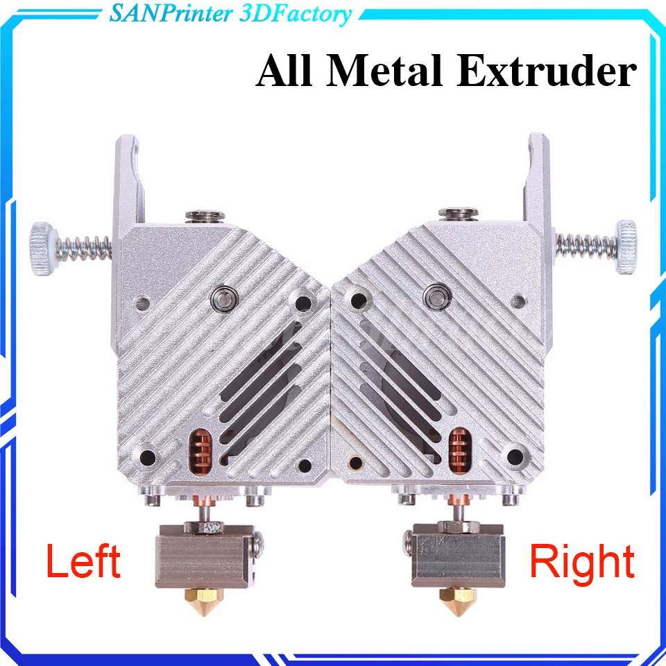 All Metal Extruder Hotend For Ender 3 CR10 Prusa I3 MK3S Alfawise Extruder High Tempreture printer head adapter