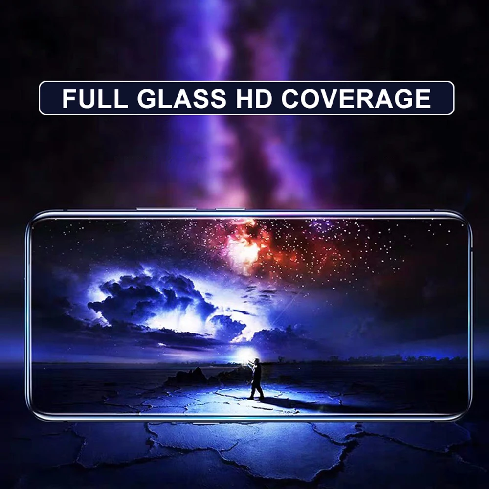 2Pcs full cover for xiaomi redmi 9C 9A tempered glass redmi note 9 9s pro MAX phone screen protector protective film smartphone