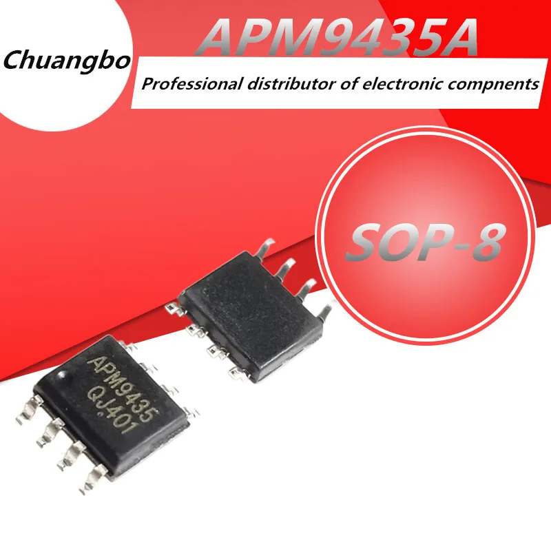 10pcs FDS9435 APM9435A FDS9435A 9435A APM9435 SOP-8 NEW In Stock