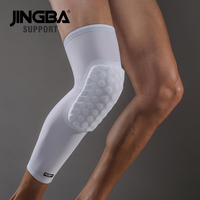 JINGBA SUPPORT 1PC Honeycomb protector Safety Basketball knee pads support Volleyball knee brace support Sports knee protector