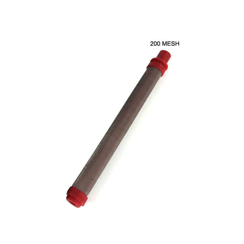 Tipo de inserção de pistola de pulverizador de pintura mal ventilada filtro de pistola 30/200 malha para (1 pçs) parafuso-no filtro de arma 60 varas de pistola de pulverizador de pintura de malha t
