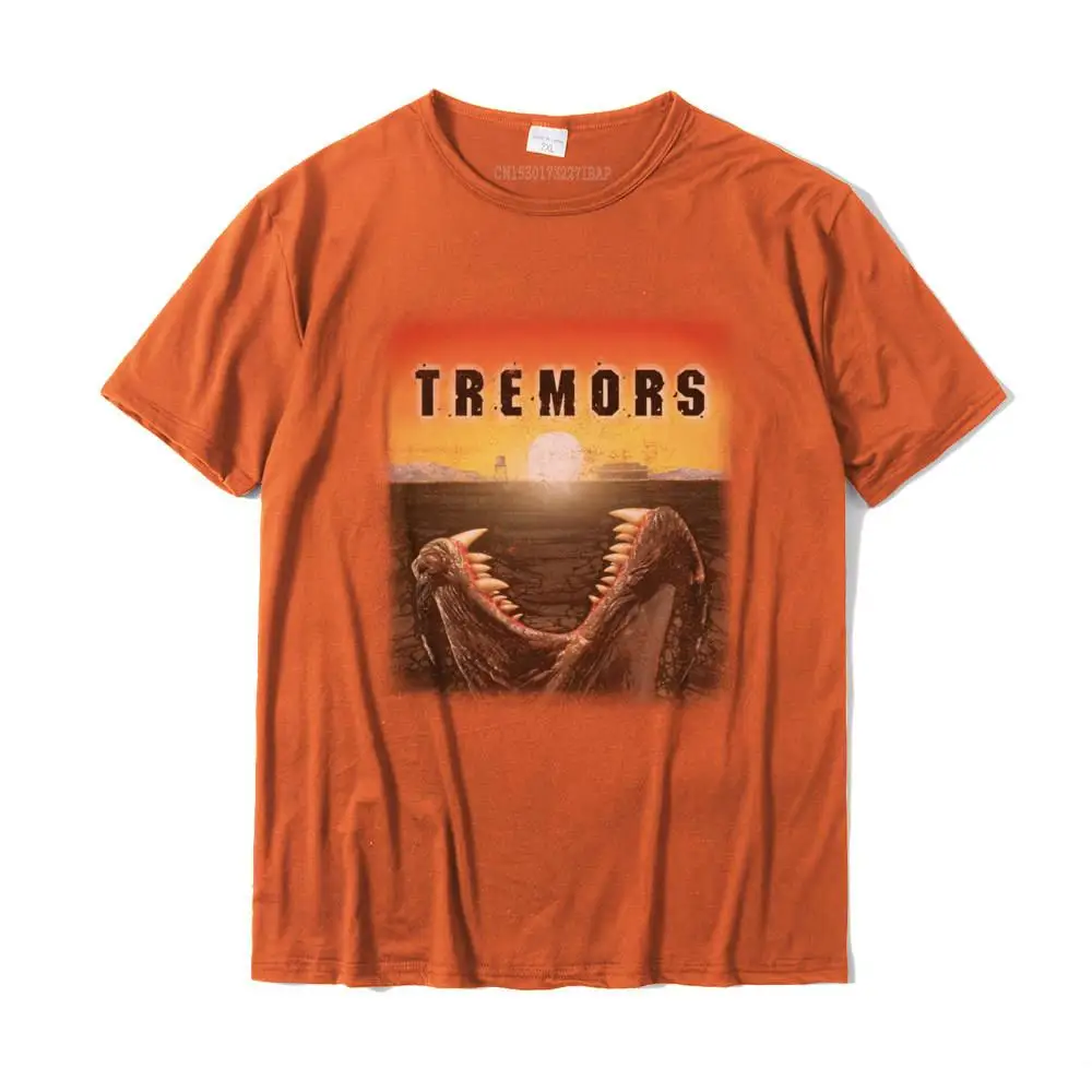 Tremors Mover Poster Short Sleeve T-Shirt Tshirts Faddish Printed On Cotton Male Tops & Tees Normal