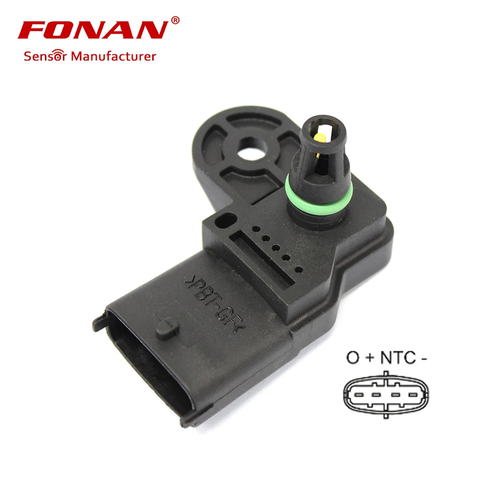 Intake Air Temperature Pressure MAP Sensor For Porsche 911 3.6 6Cil Boxer 24v Cayenne 4.5 V8 32v 95560618000 99660618000