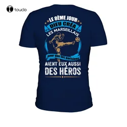 T-Shirt  Homme  Dieu Créa Marseille Maillot Marseille Collector Tee Shirt