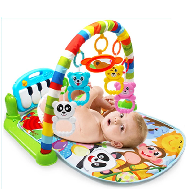 Baby Music Rack Play Mat Kid Rug Puzzle Carpet Piano Keyboard Infant Playmat Early Education Crawling Game Toy For Newborn Gifts