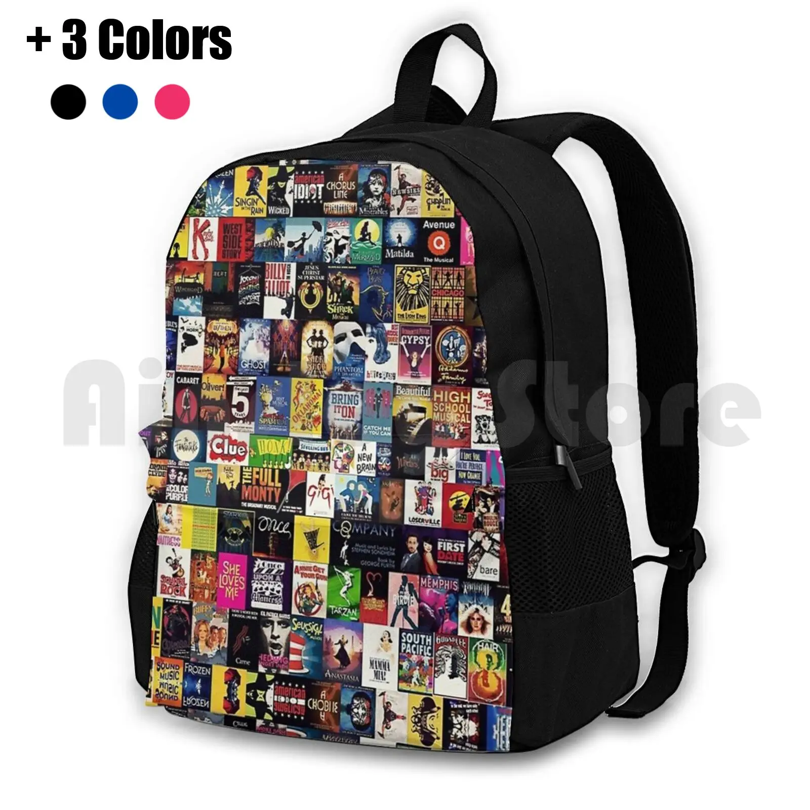 Musicals Broadway West End Outdoor Hiking Backpack Riding Climbing Sports Bag Musicals Broadway West End Fashion New York Ny