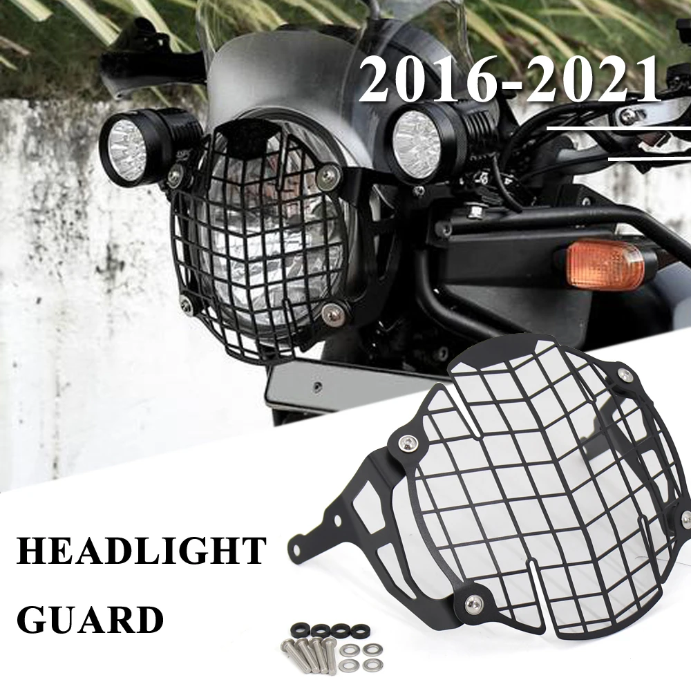 

2021 NEW Motorcycle For Royal Enfield Himalayan 2016-2021 2020 2019 2018 2017 Headlight Guard Grille Grill Cover Protector