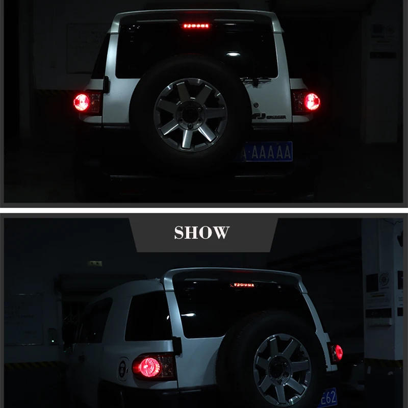 For Toyota FJ Cruiser Brake Light Sticker Exterior Modification High Brake Light Stop Lights Lampshade Protection Stickers