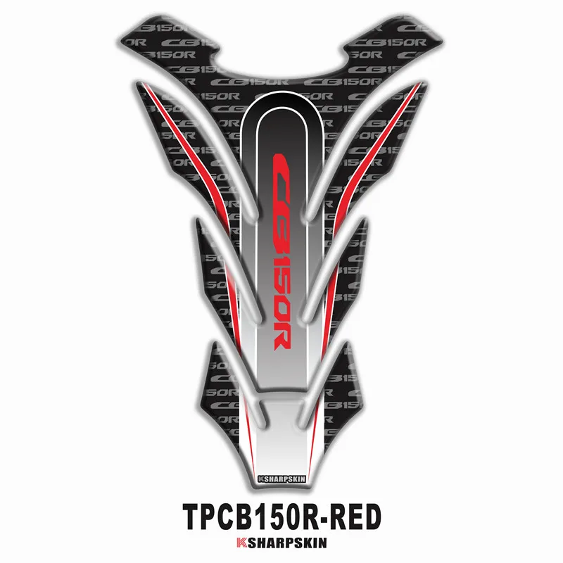 

Motorcycle 3D fuel tank pad sticker protective decorative decal For HONDA CB150R Fishbone Protective Decals