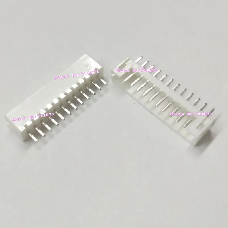 2.0 피치 PH 12 핀 PCB 용접 플러그, PH 2.0 12 핀 수 커넥터 어댑터, 12 핀 12 P 2.0 피치 PCB 용접 PH 소켓 12 P PH 플러그