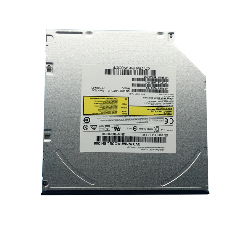 

12.7mm Internal SATA For TS-L633 TS-L633C SN-208 SN-208FB Optical Drive Laptop Notebook Drive DVD Burner Writer