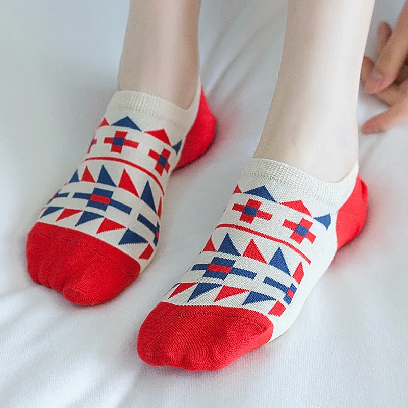 Chaussettes de Bateau Invisibles à Bouche Peu Profonde pour Femme et Homme, en Pur Coton, Minces, de Marque, en Silicone, à Talons Hauts, Tendance,