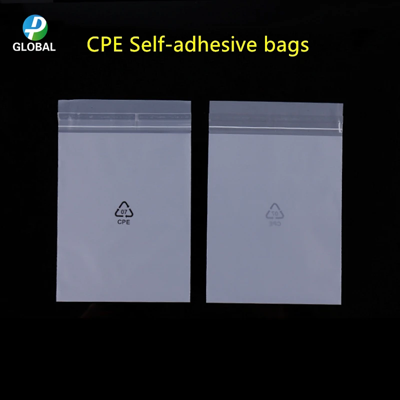 D&P Self-Adhesive Environmental Protection CPE Printing Frosted Packaging Bag Digital Electronic Product Battery Package Pouches