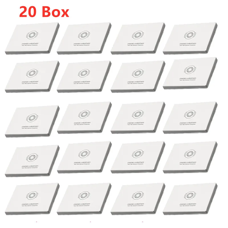 

20Box Water Tank Filter Parts for Xiaomi Roborock Robot Vacuum Cleaner S5 S50 S51 S52 S55 S6 S60 S61 S62 S65 Kits Parts Xiaowa