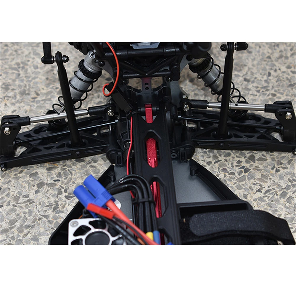 Junta de acero inoxidable de barra de acoplamiento ajustable para LOSI 1/10 LASERNUT TENACITY ULTRA 4 RC accesorios de piezas de repuesto de actualización