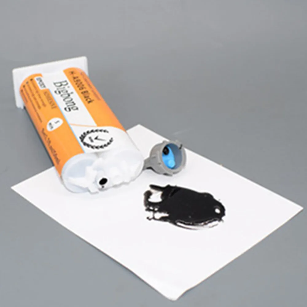 2 Stück 1:1 Starkes Epoxidharz Schwarzer Klebstoff 50ml Epoxidharz AB-Kleber & 50ml Manuelle Klebepistole 1:1 Dosierpistole & 5 Stück Mischdüsen – Detail 5