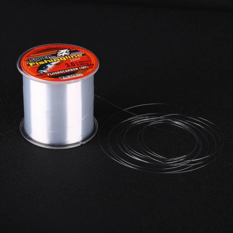 200/300m Nylon Fishing Line Super Strong Japan Monofilament 100% Transparent Not Fluorocarbon Fishing line Strong