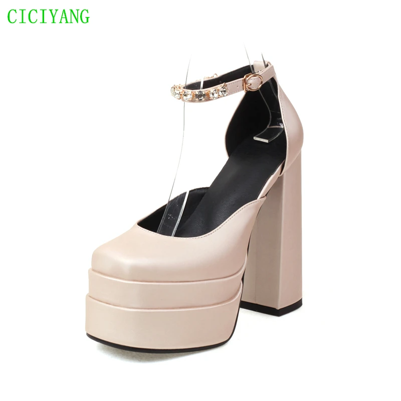 

2024 Spring Sexy Brand Designer Shoes Women Luxury Super High Heel Model Catwalk sandals Ladies Party Wedding Shoes Pump 42 43