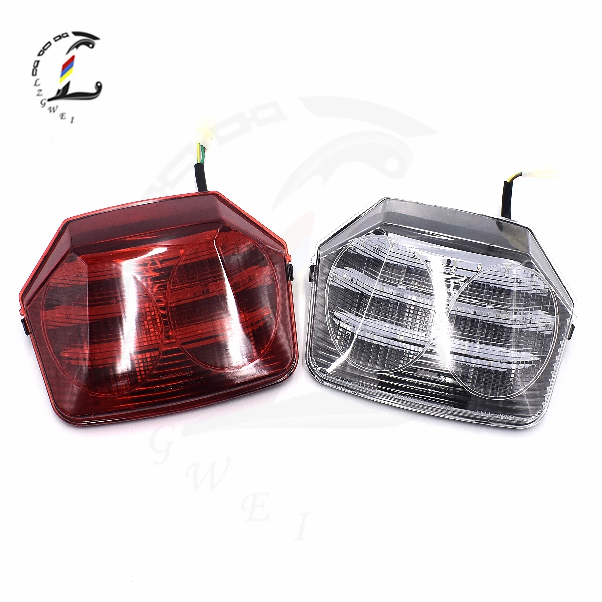 Motorcycle Assembly Taillight Stop Lamp For Honda CB400 VTEC III CB 400 1300 CB1300  03 04 05 06 07 2008 Rear Tail Light