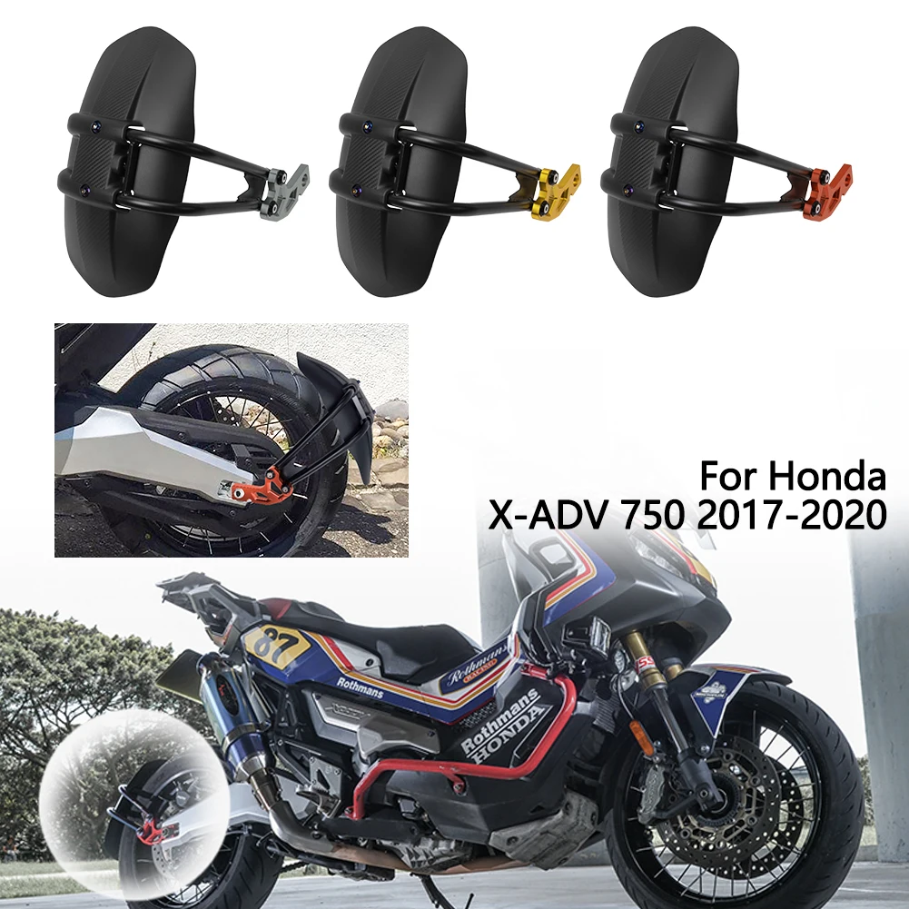 

Motorcycle Rear Tire Hugger Fender Mudguard Splash Guard Cover For 2017 2018 2019 2020 Honda XADV X-ADV X ADV 750 Accessories