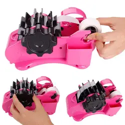 Semi-Automatic Tape Dispenser With 35Mm Fixed Length Tape Cutter Desktop Office Packaging Household Tools