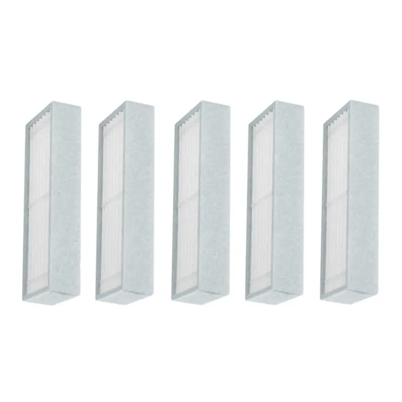 5 قطعة مكنسة كهربائية فلتر HEPA ل BBK BV3521 الروبوتية مكنسة كهربائية أجزاء الملحقات