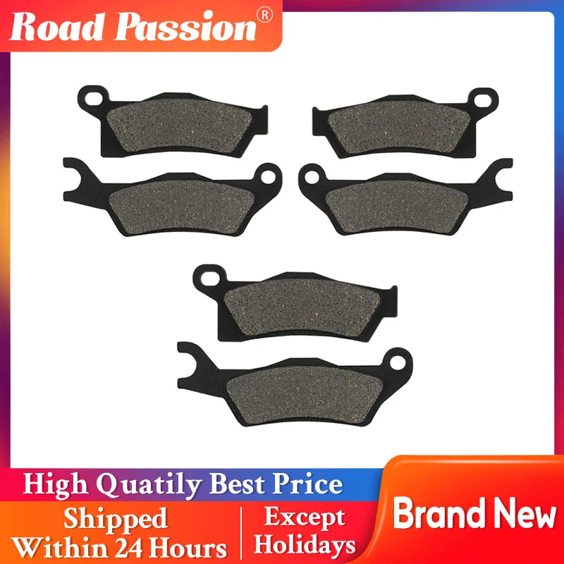 Road Passion Motorcycle Front and Rear Brake Pads For CAN AM Outlander L450 Outlander 500 650 800 1000 Outlander 800 R STD