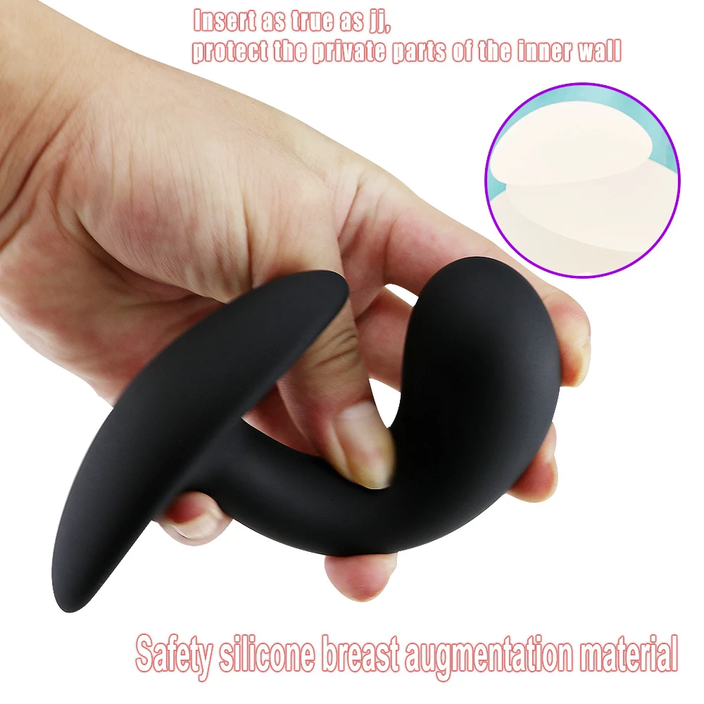 S/M/L Silicone Anal Plug Comfortable Long-Term Wear Butt Plug Training Set Sex Toy for Men Women Prostate Massage for Beginners