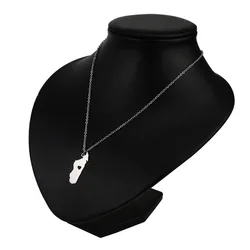 Europe And The United States Stainless Steel Pendant Necklace Madagascar To Send Friends Gifts.
