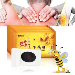 30 Packs Bee Venom Magnet Patch Far Infrared Pain Relief Patch Artritis Rheumatoid Neck/Back/Joints Painkiller Adhesive Sticker